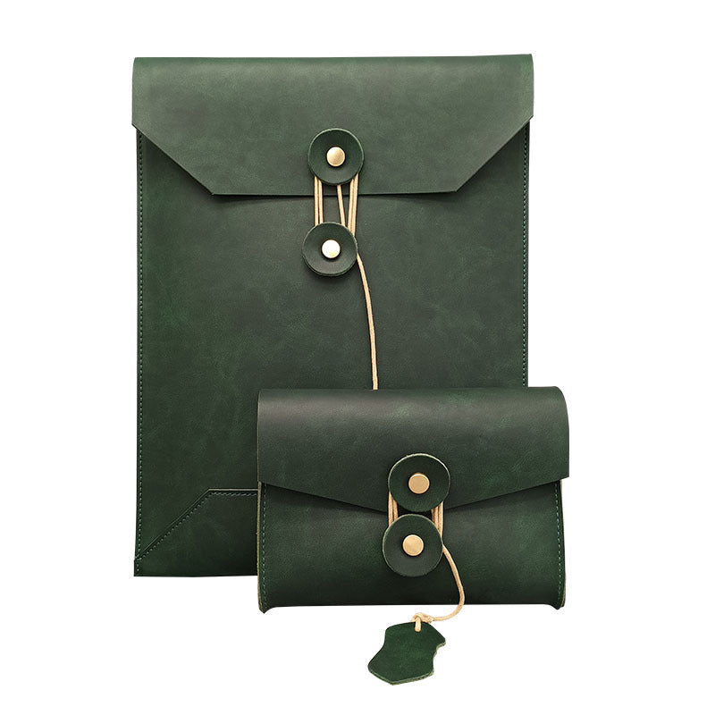 Genuine Leather Notebook For Sleeve Business Bags