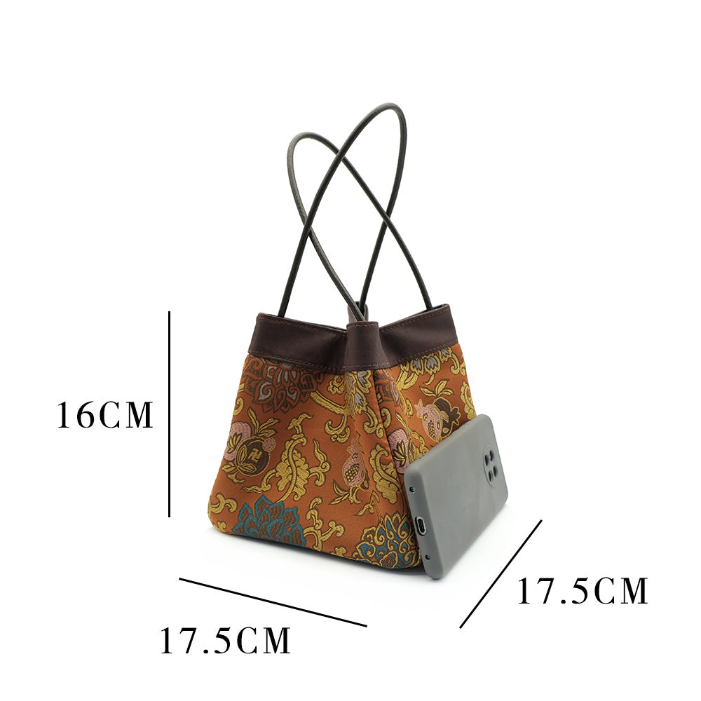 Song Dynasty Brocade Yarn With Han Clothing Handbags