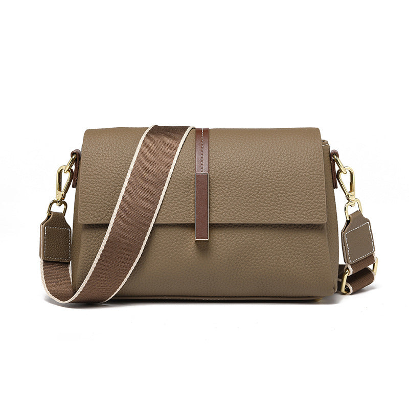 Women's High-grade Large Capacity Fashion First Layer Small Square Bags