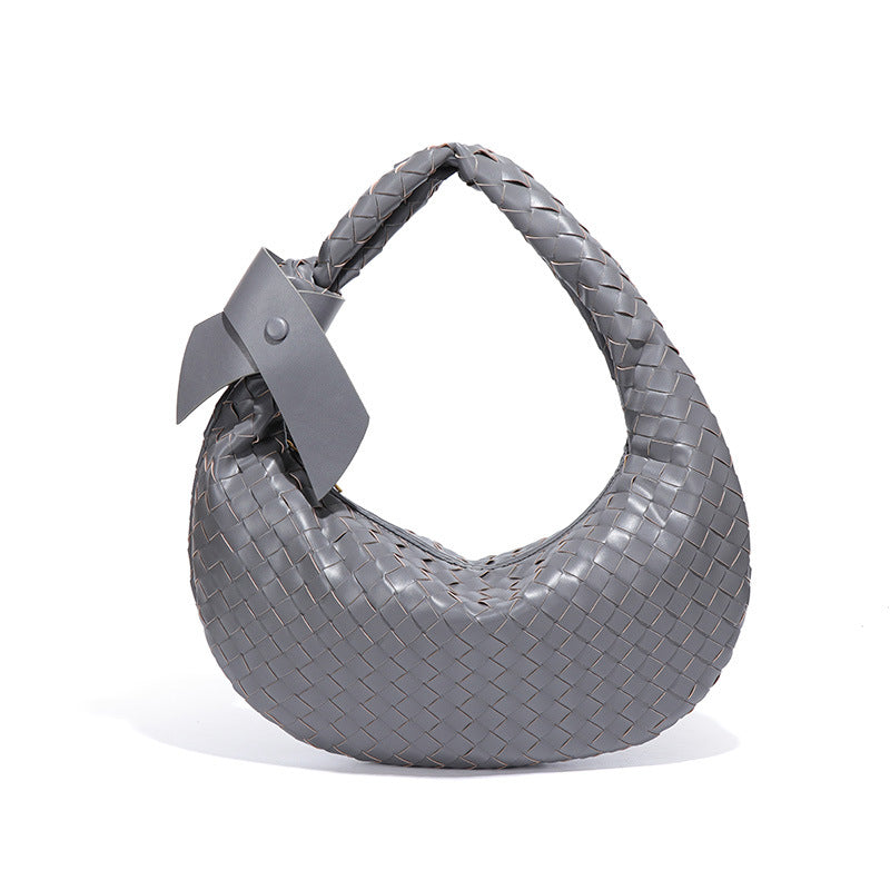 Women's Idle Style Trendy Crescent Dumpling Fashionable Shoulder Bags