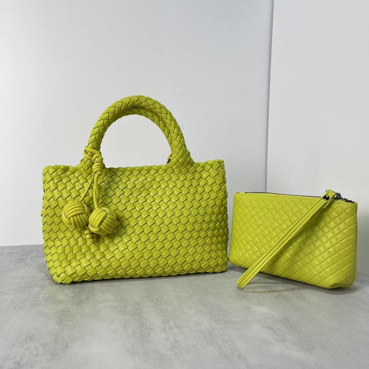 Women's Vegetable Basket Handmade Hand Carrying Leisure Shoulder Bags