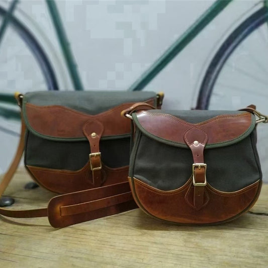 Women's & Men's & American Vintage Oil Wax Canvas Shoulder Bags