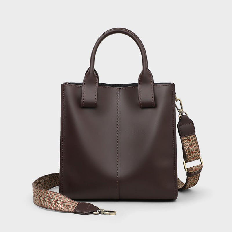 Women's Fashion High-grade Large Capacity Underarm Genuine Crossbody Bags