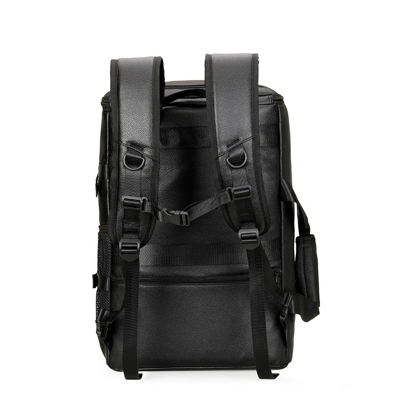 Leather Fitness Camping Cycling Helmet Skateboard Sports Backpacks