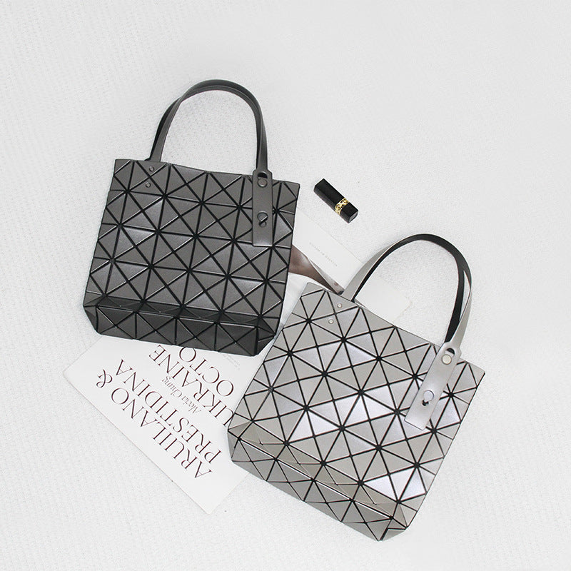 Women's Mini Box Nail Frosted Geometric Diamond Handbags