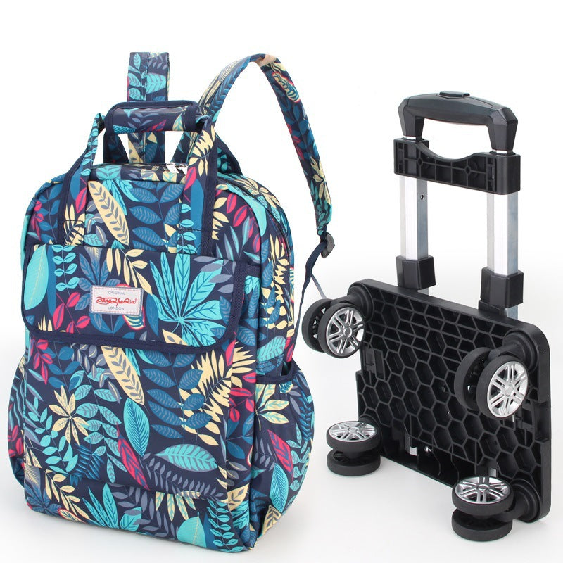 Men's Charming Large Capacity Black Boarding Travel Bags