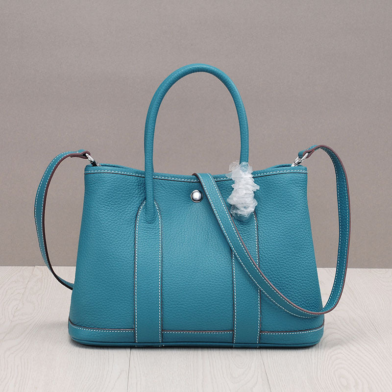 Women's Party Shopping Litchi Pattern First Layer Crossbody Bags