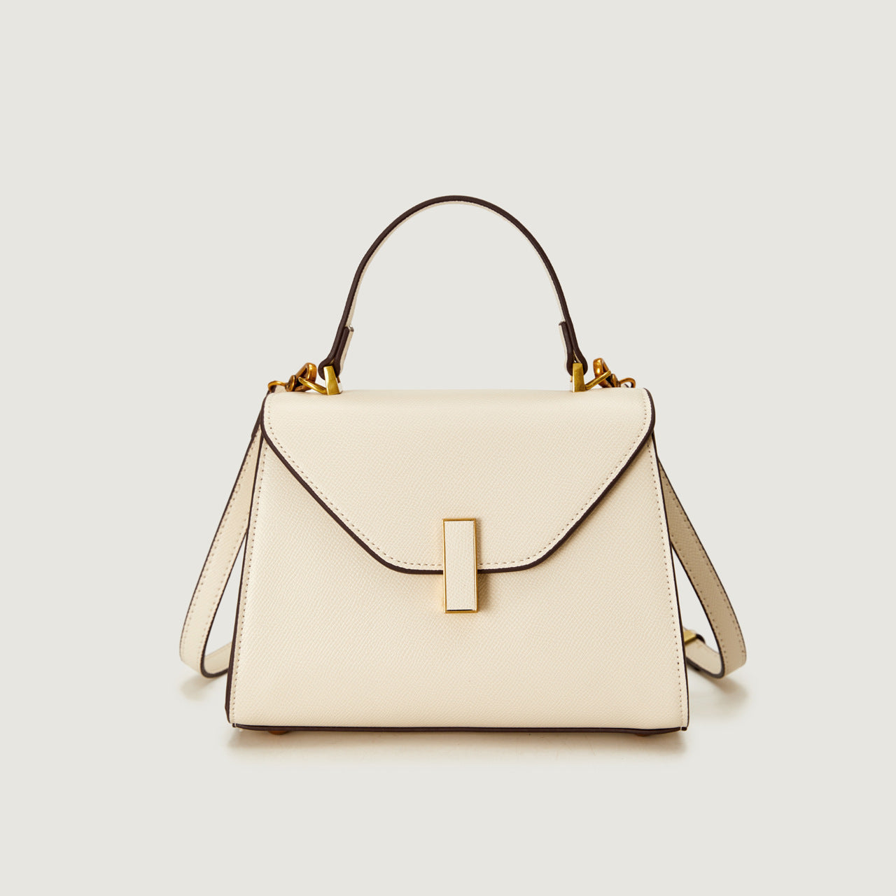 Women's Kelly Design Fashion Simple Latch Portable Small Square Bags