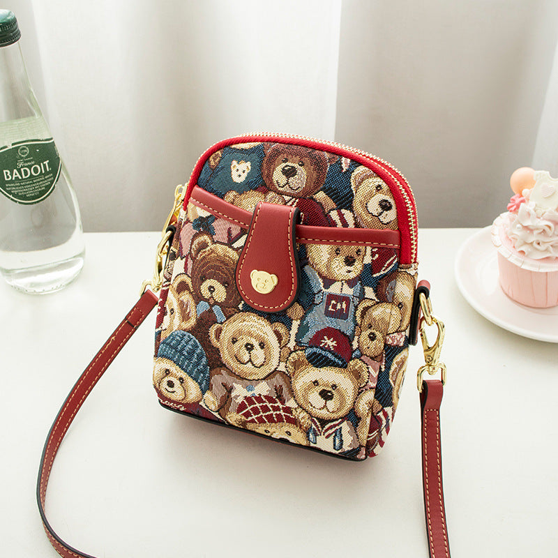 Attachment Western Style Mobile Female Stylish Crossbody Bags
