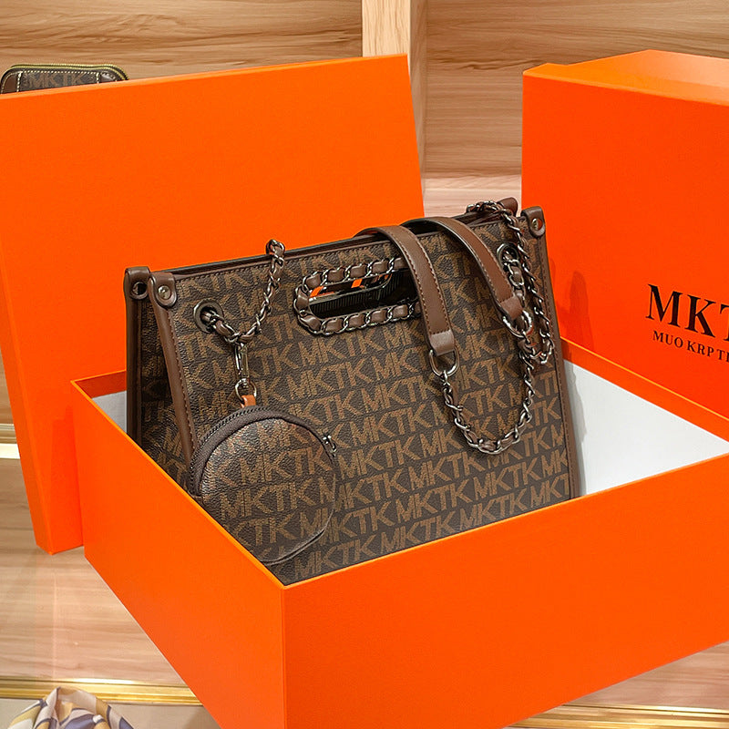 Women's Big Large Capacity Versatile Fashion Chain Shoulder Bags