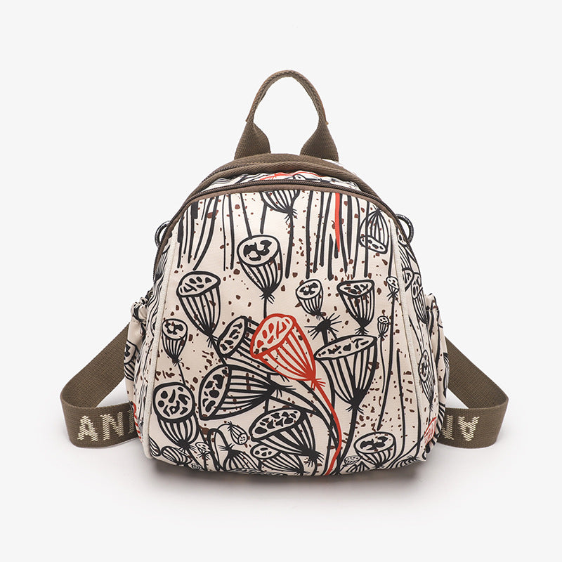 Pretty Fashionable Printed Trendy Double Single Backpacks
