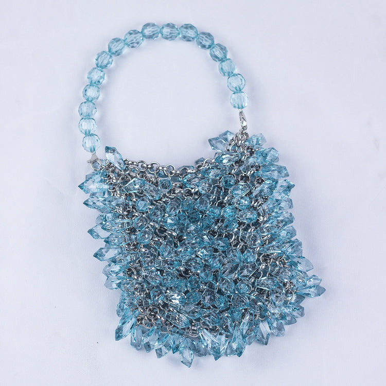 Women's Source Transparent Crystal Handmade Luxury Acrylic Bags