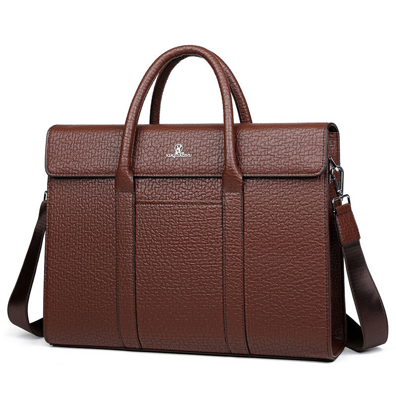Men's Cool Kangaroo Hand Business Horizontal Computer Men's Handbags
