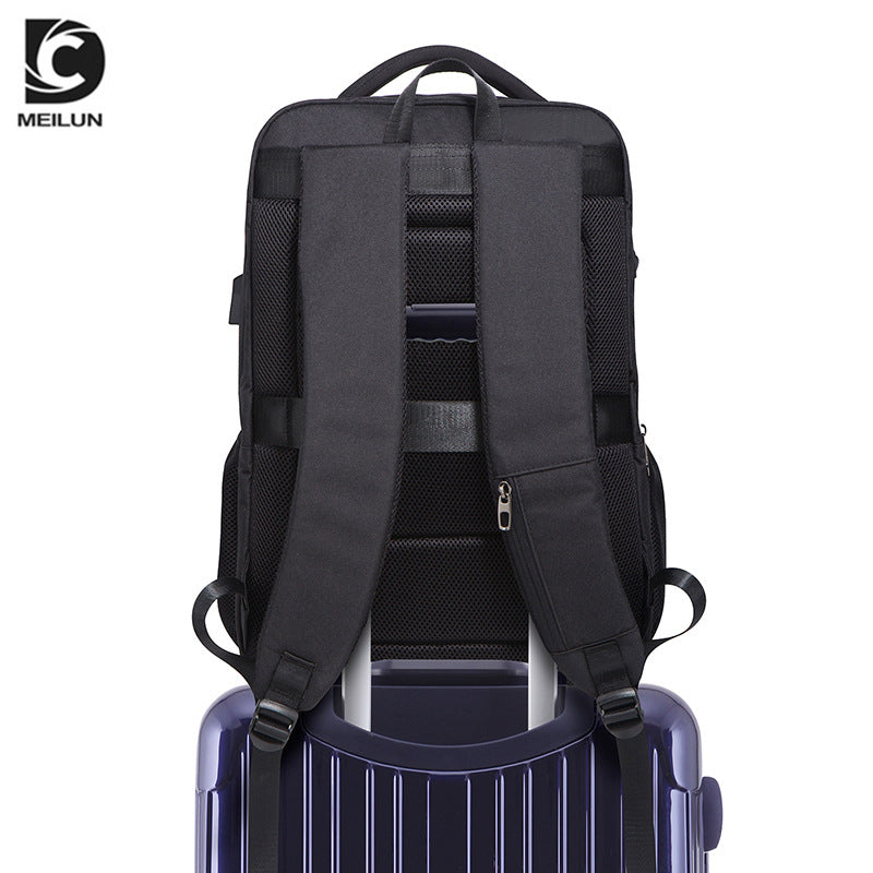 Men's Large Capacity Oxford Cloth Printed Business Backpacks