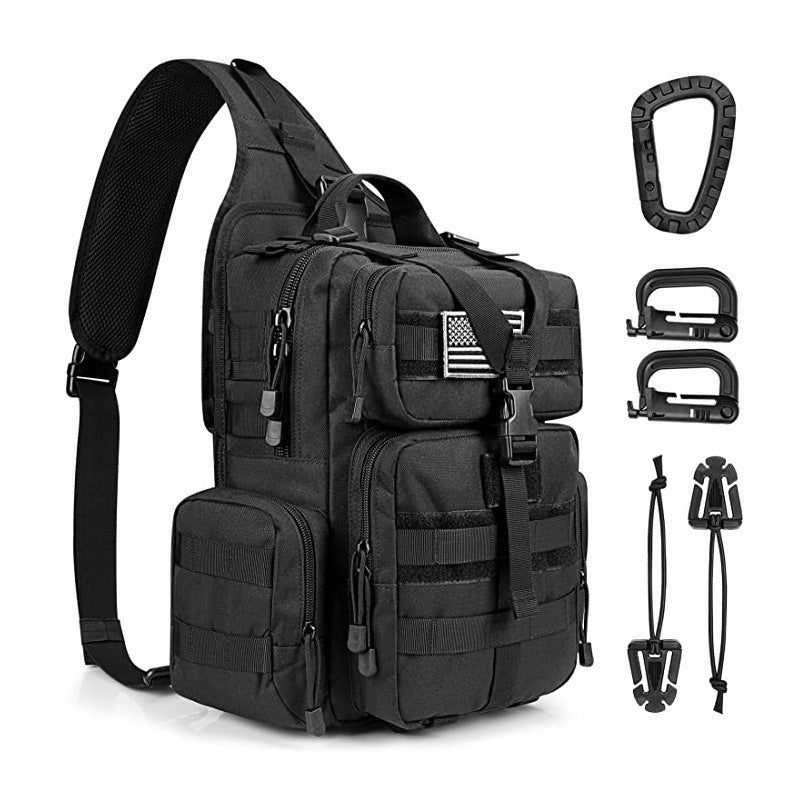 Men's Multifunctional Camouflage Combat Waterproof Oxford Hiking Outdoor Bags