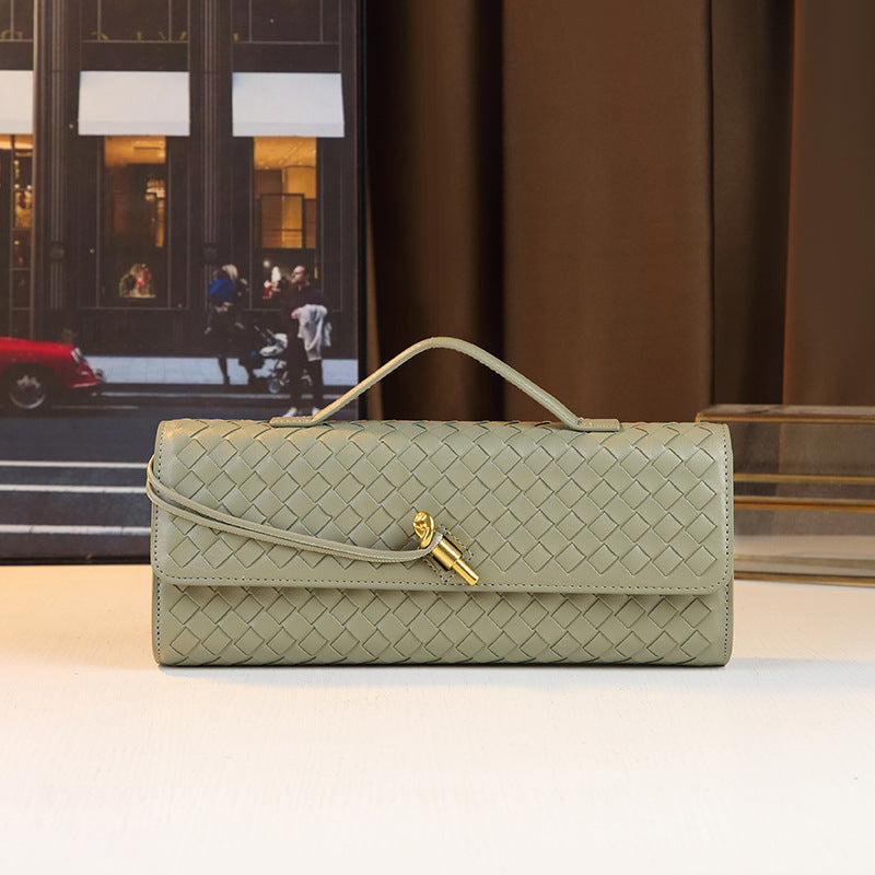 Hand-woven Everyday Joker Baguette Fashion Horizontal Handbags