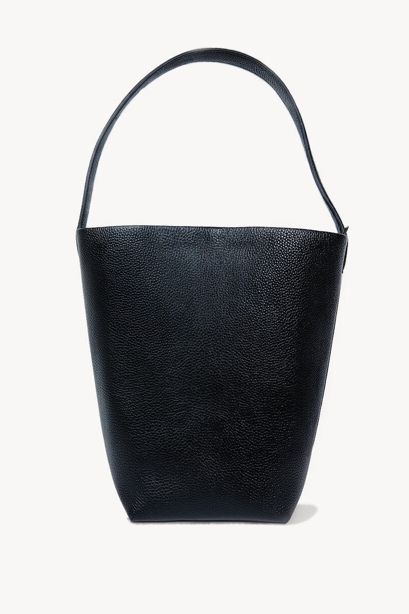 Leather First Layer Cowhide Lychee Pattern Bucket Bags