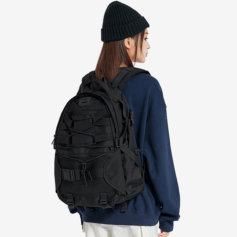 Men's Female Fashion High Large Capacity College Backpacks