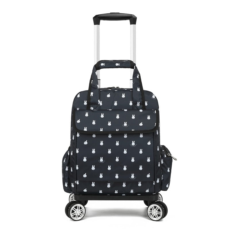 Trendy Foldable Mini Portable Boarding Cloth Travel Bags