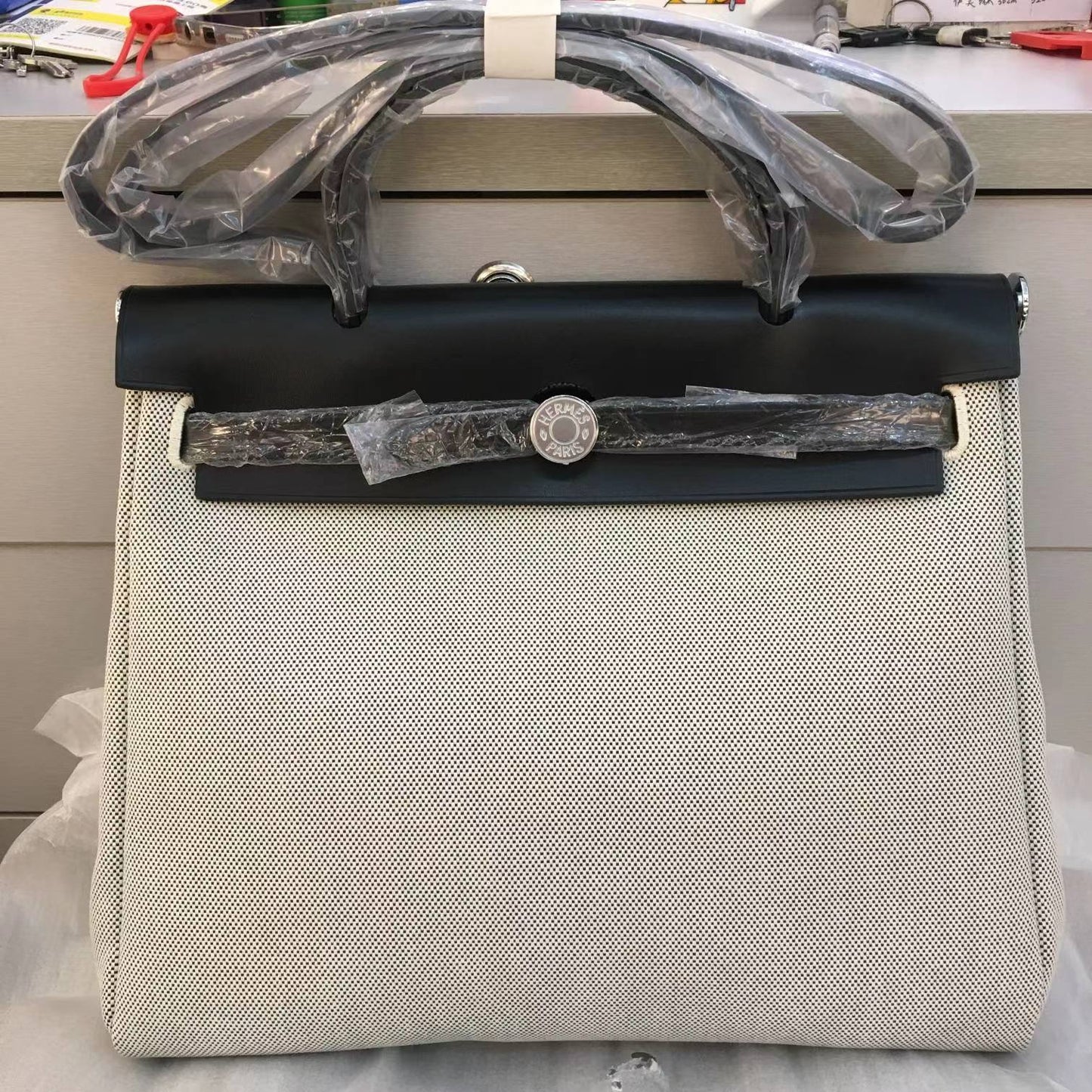 Imported Cowhide Inner Seam Canvas With Handbags