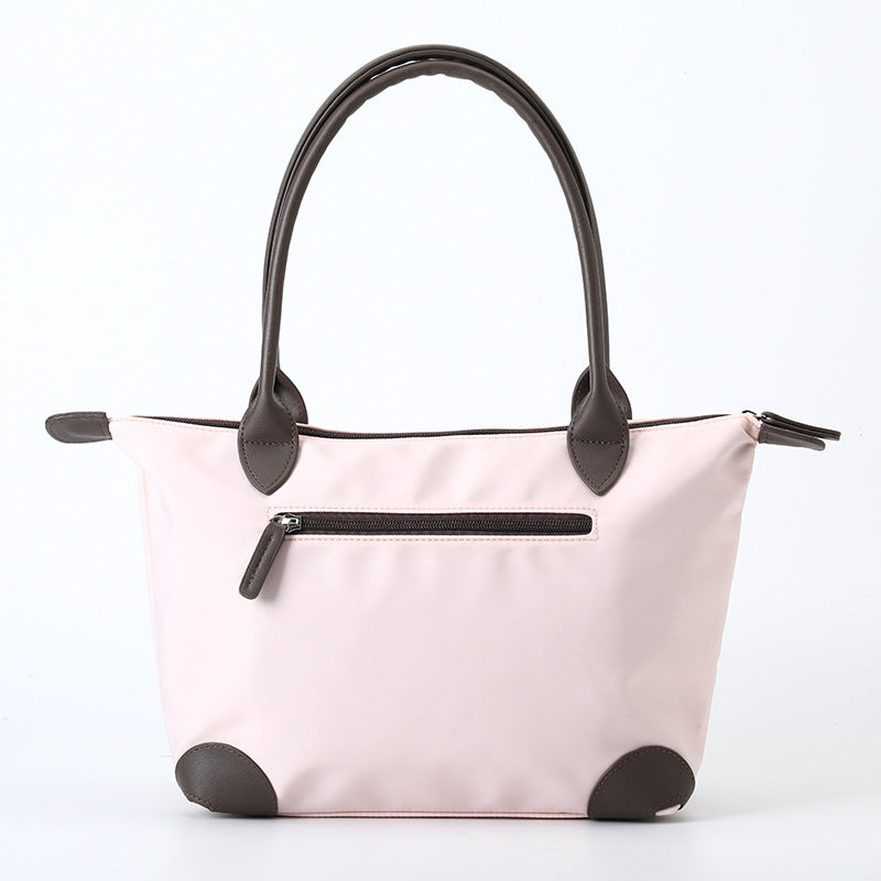 Women's Simple Oxford Cloth Dumpling Making Waterproof Handbags