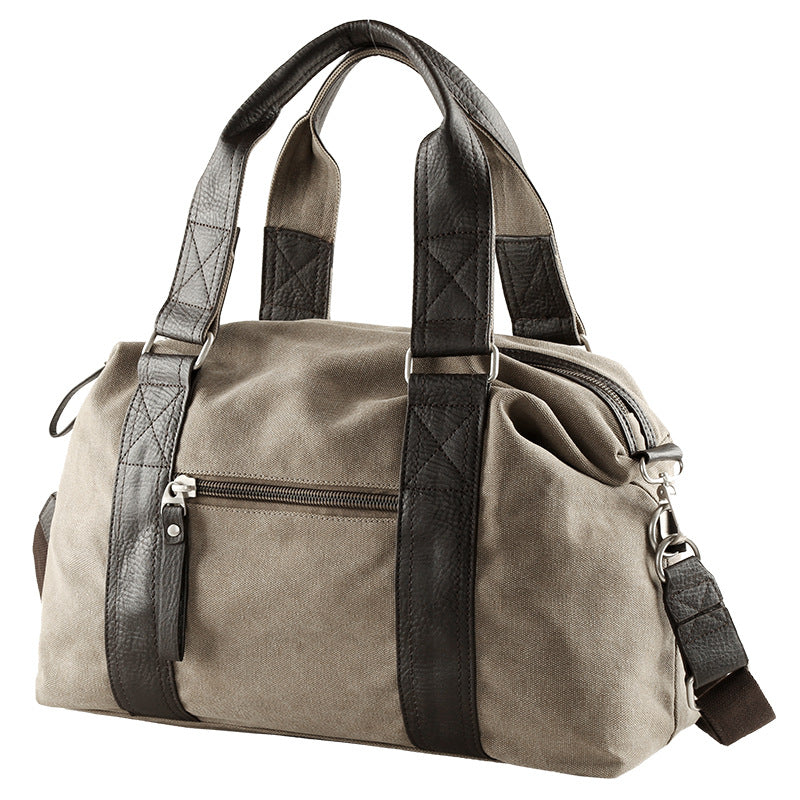 Men's Canvas Portable Large Korean Style Men's Messenger Bags
