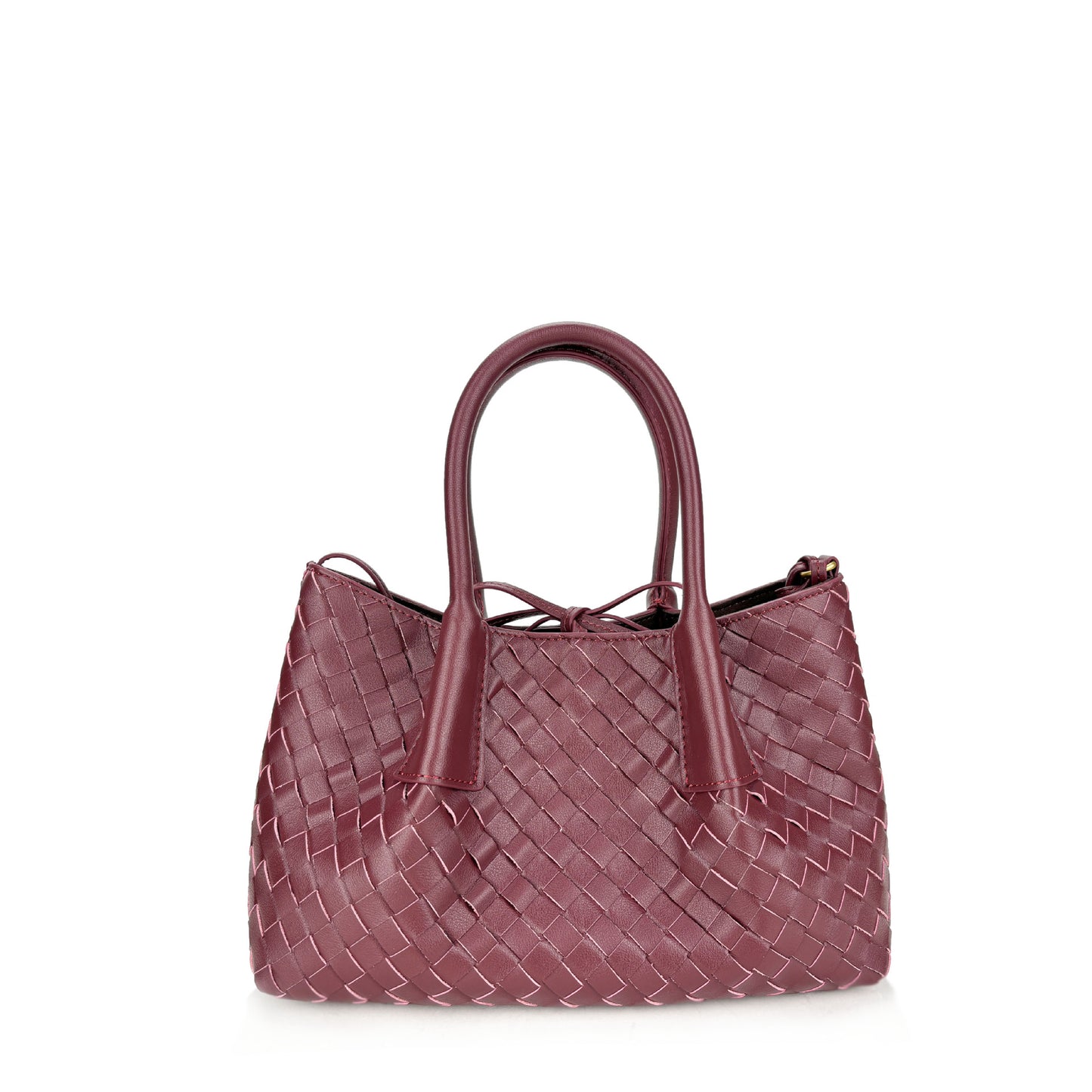 Women's Fashion Trend Woven Vegetable Basket Genuine Shoulder Bags