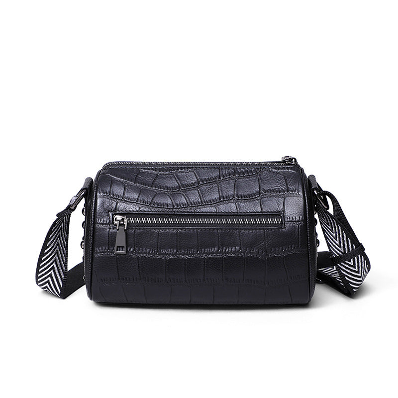 Women's Summer Trendy Leather Fashion Wide Strap Crossbody Bags