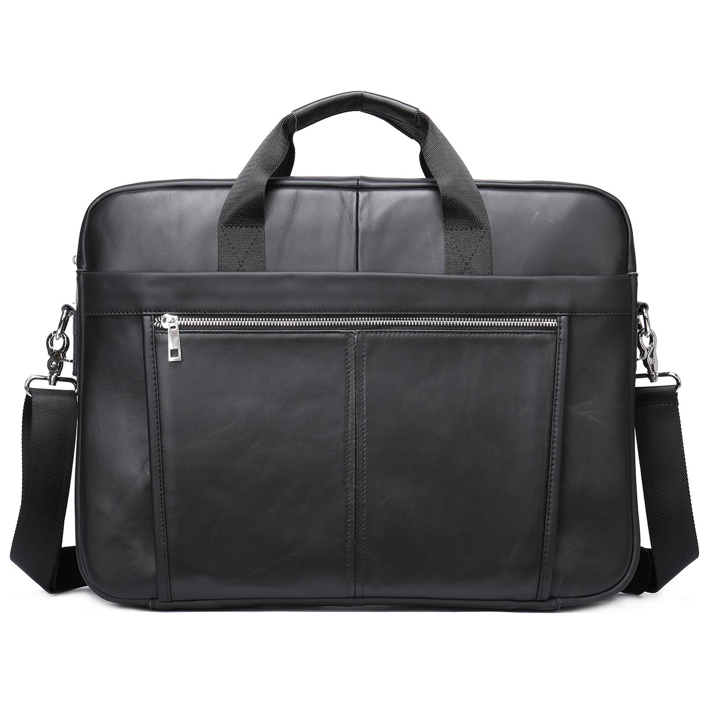 Men's Genuine Leather Business Vintage Large Capacity Men's Briefcases