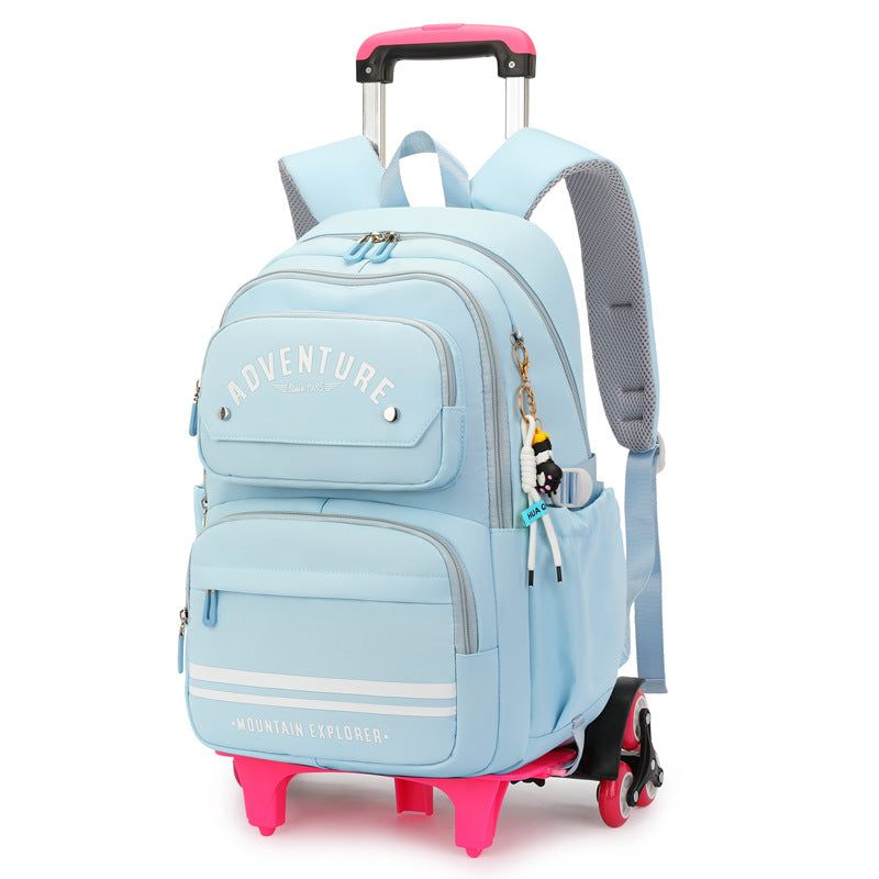 Fish Stair Climbing Large Capacity Removable Elementary School Students' Schoolbags