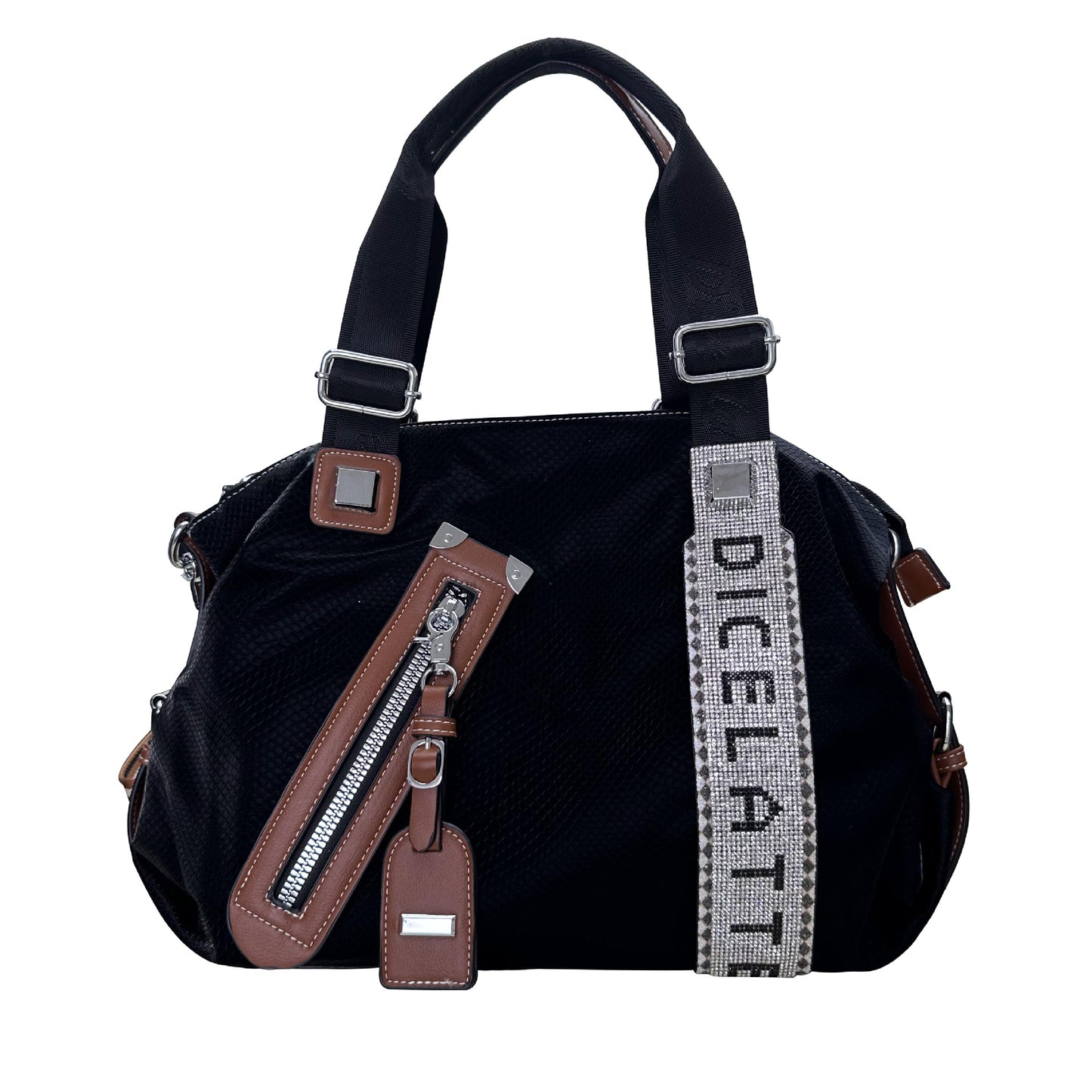 Women's Large Capacity Totes Commuter Contrast Color Handbags