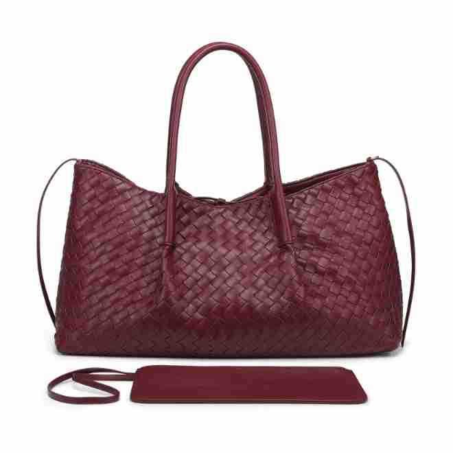 Slouchy Hand-woven Portable Large Capacity Mummy Shoulder Bags