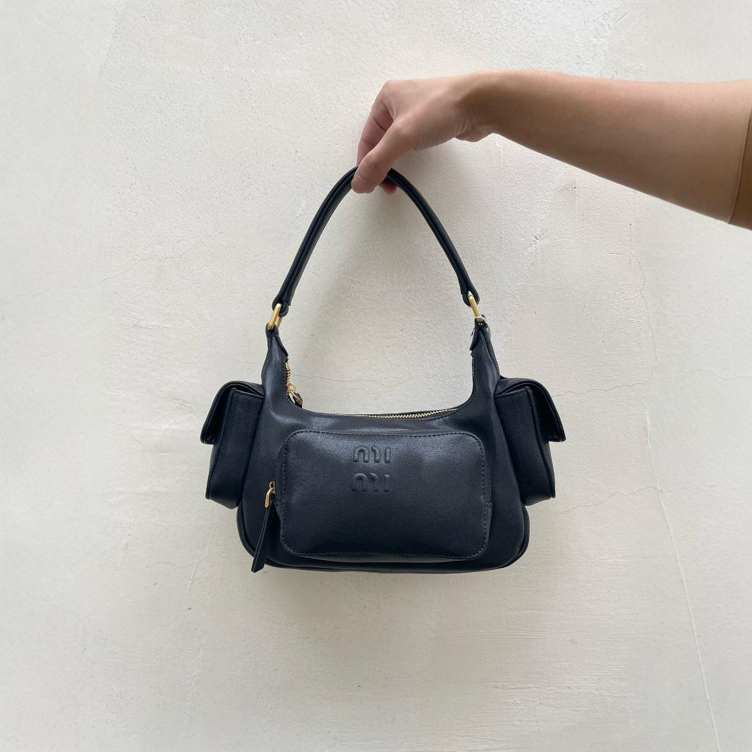 Women's Underarm Motorcycle Retro Waste Soil Style Armpit Bags