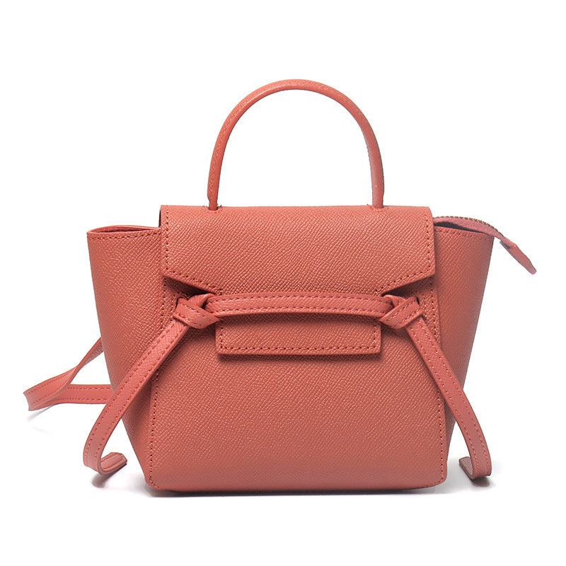 Women's Leather Wen Xi Palm Print Catfish Bags