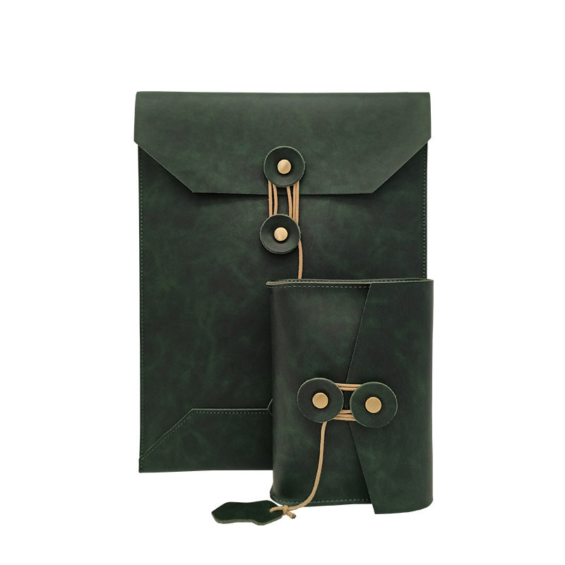 Genuine Leather Notebook For Sleeve Business Bags