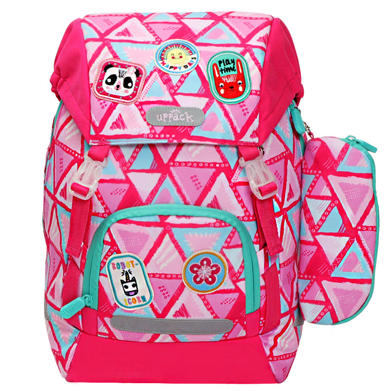 Children's Norwegian Grade Boy Spine Protection Lightweight Elementary School Students' Schoolbags