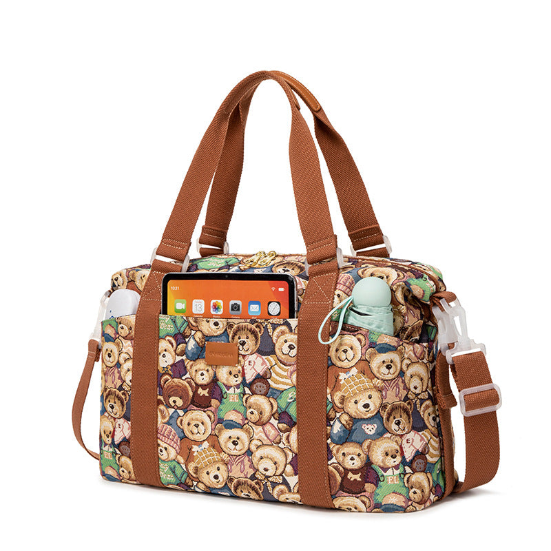 Women's Large Capacity Lightweight Short Business Trip Luggage