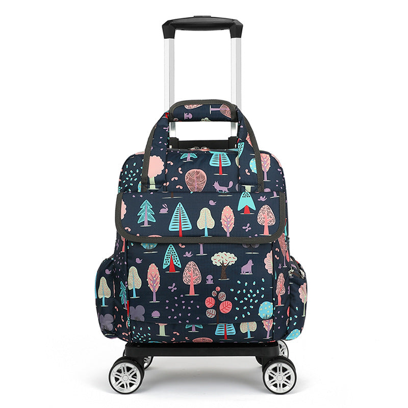 Trendy Foldable Mini Portable Boarding Cloth Travel Bags