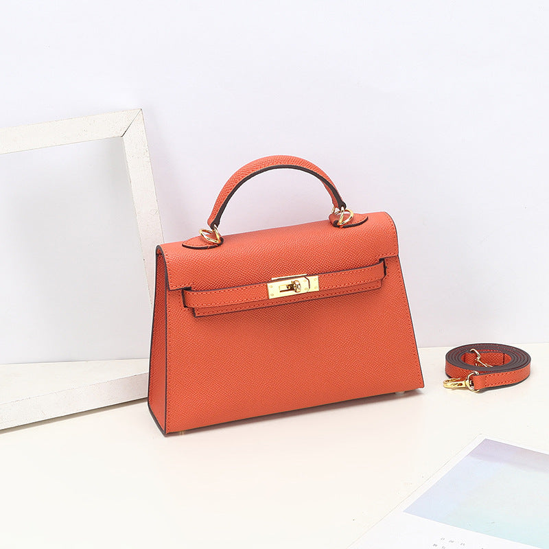 Palm Print Calf Leather Second Generation Kai Bags