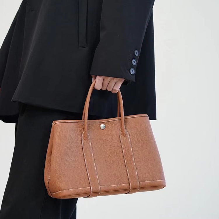 Steel Hardware Imported First Layer Cowhide Shoulder Bags