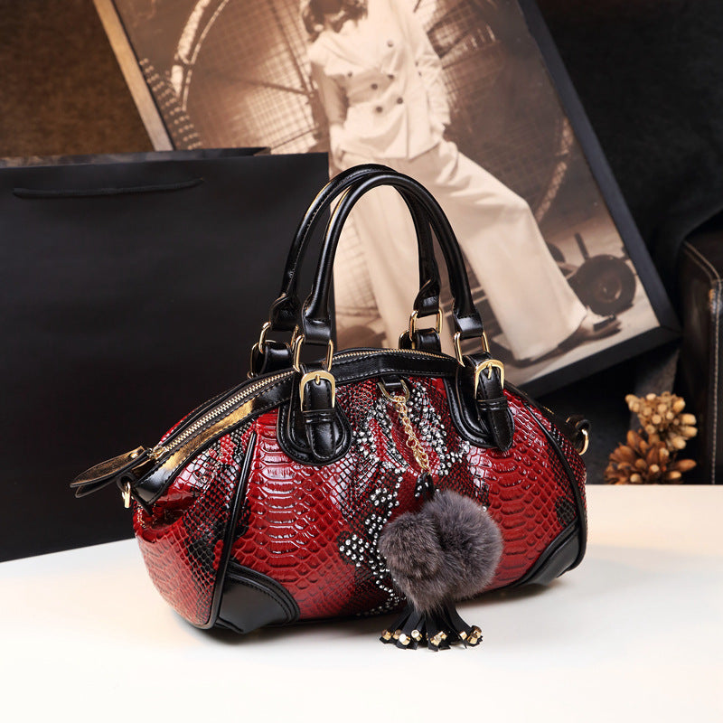 Women's Soft Leather Mother Large Capacity Light Handbags