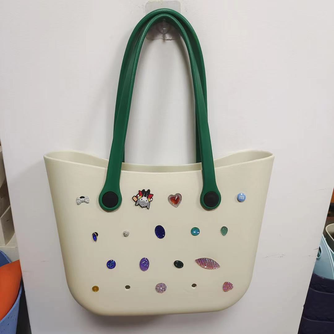 Charming Comfortable Durable Beach Basket Hole Handbags