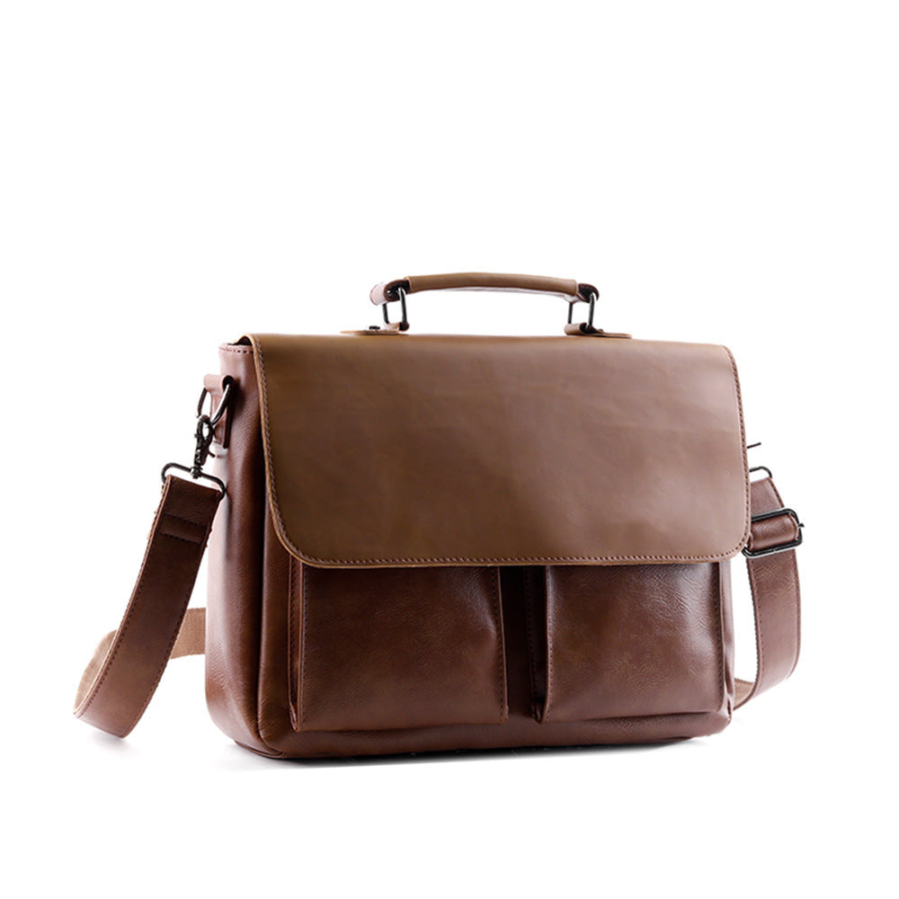 Men's Cool Business Retro Korean Trendy Men's Briefcases
