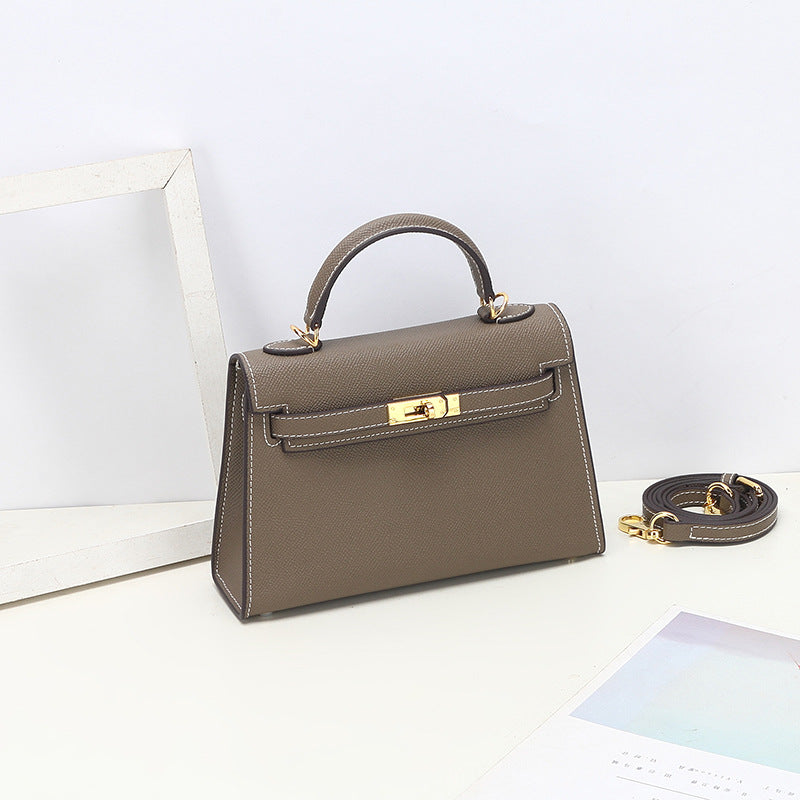 Palm Print Calf Leather Second Generation Kai Bags