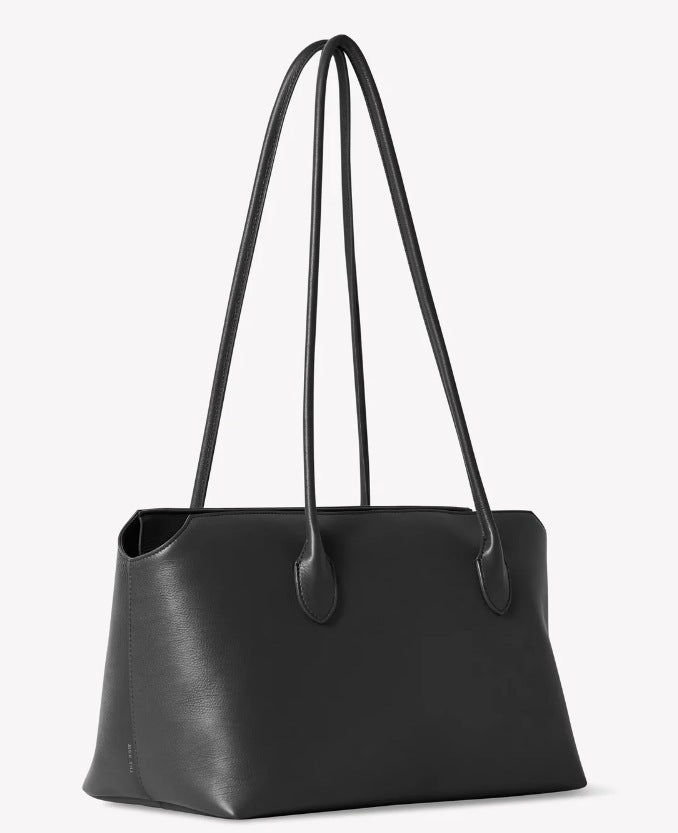 Women's Minimalist Top Layer Calfskin Large Capacity Shoulder Bags