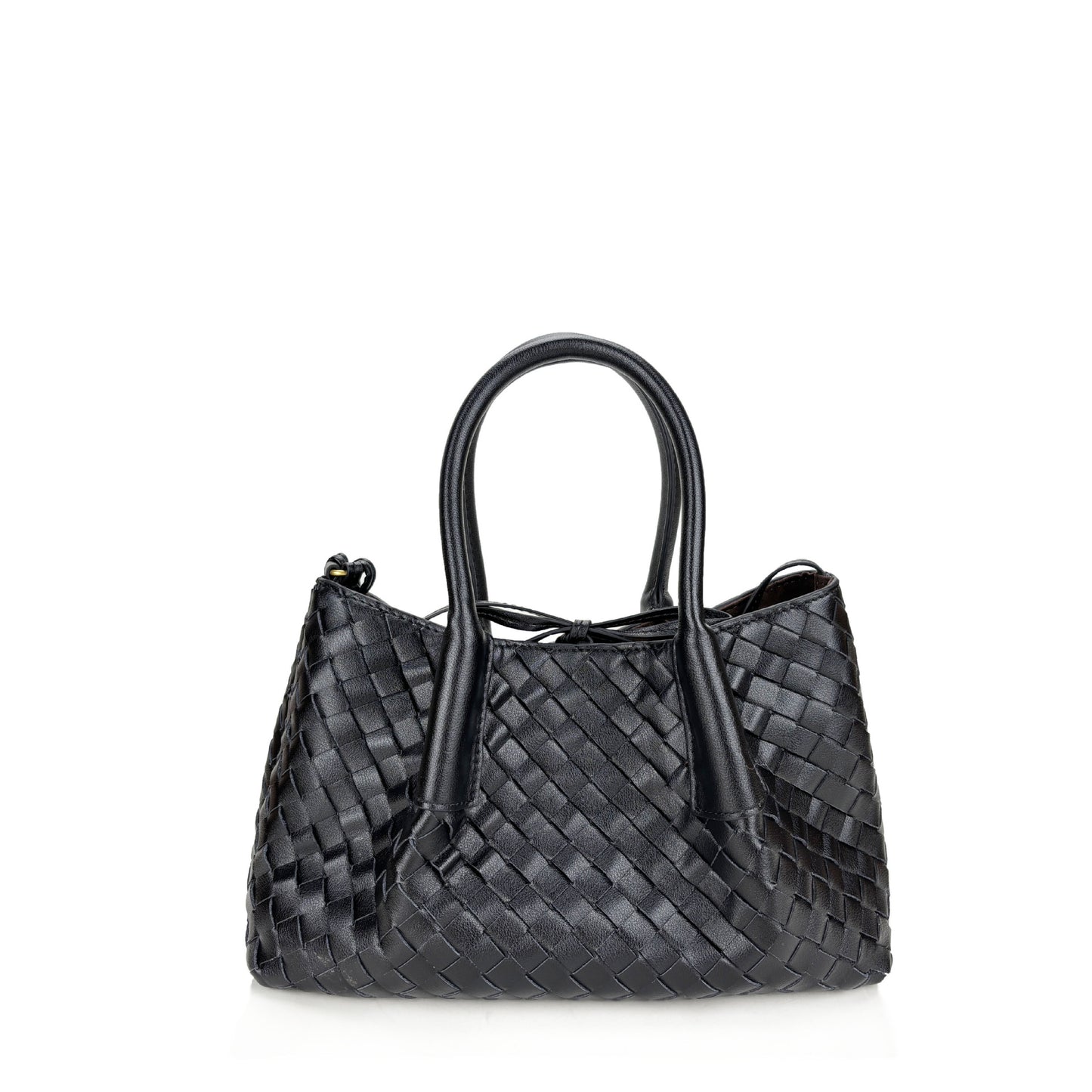 Women's Fashion Trend Woven Vegetable Basket Genuine Shoulder Bags