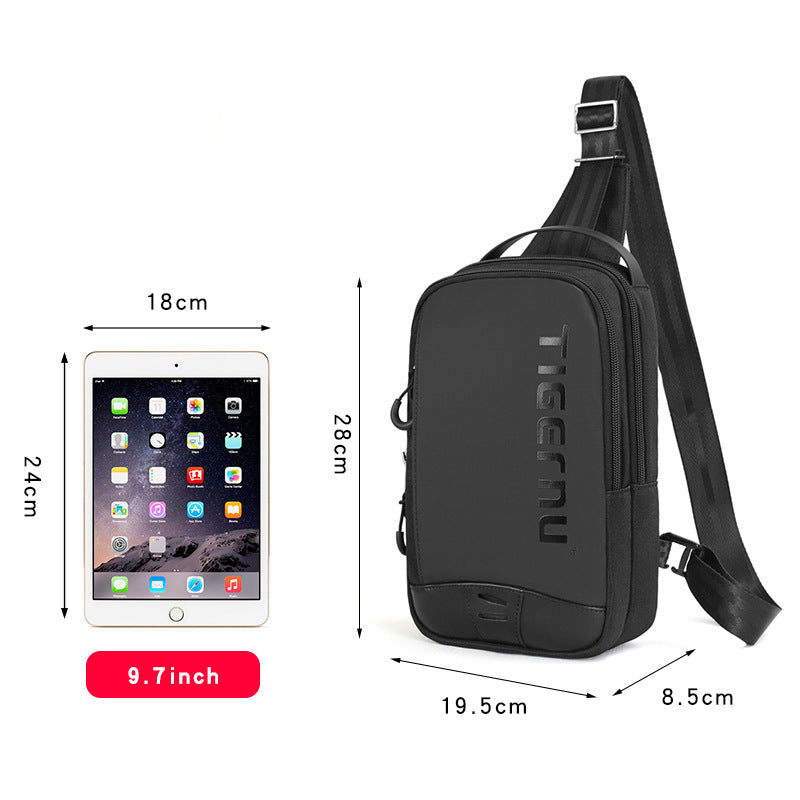 Men's Trendy Commuter Camouflage Niche Design Waterproof Large Bags