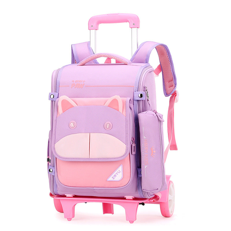 Women's & Men's & Natural Fish Primary Grade Printing Elementary School Students' Schoolbags