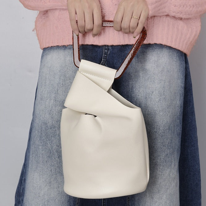Women's Trendy Design Irregular Personalized Acrylic Portable Handbags