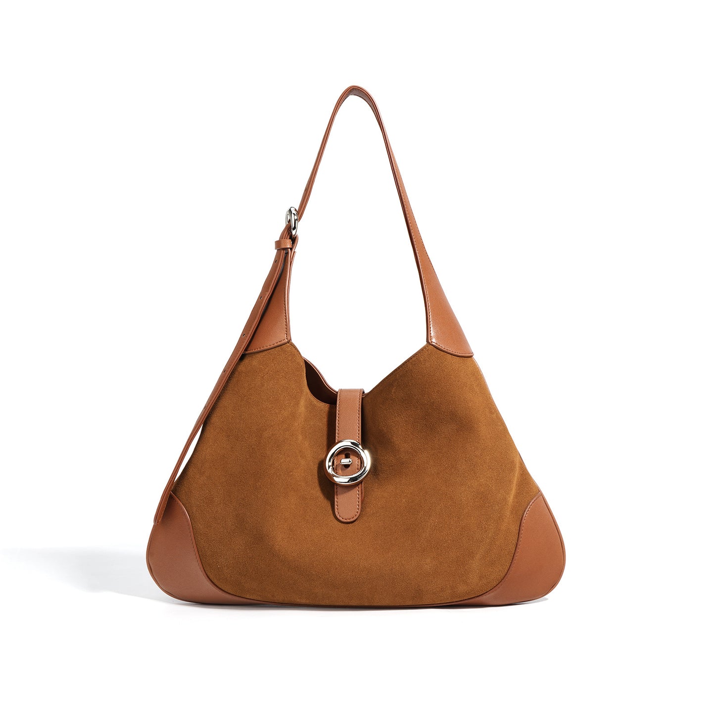 Women's Large Capacity Suede Underarm Retro Commuter Bags
